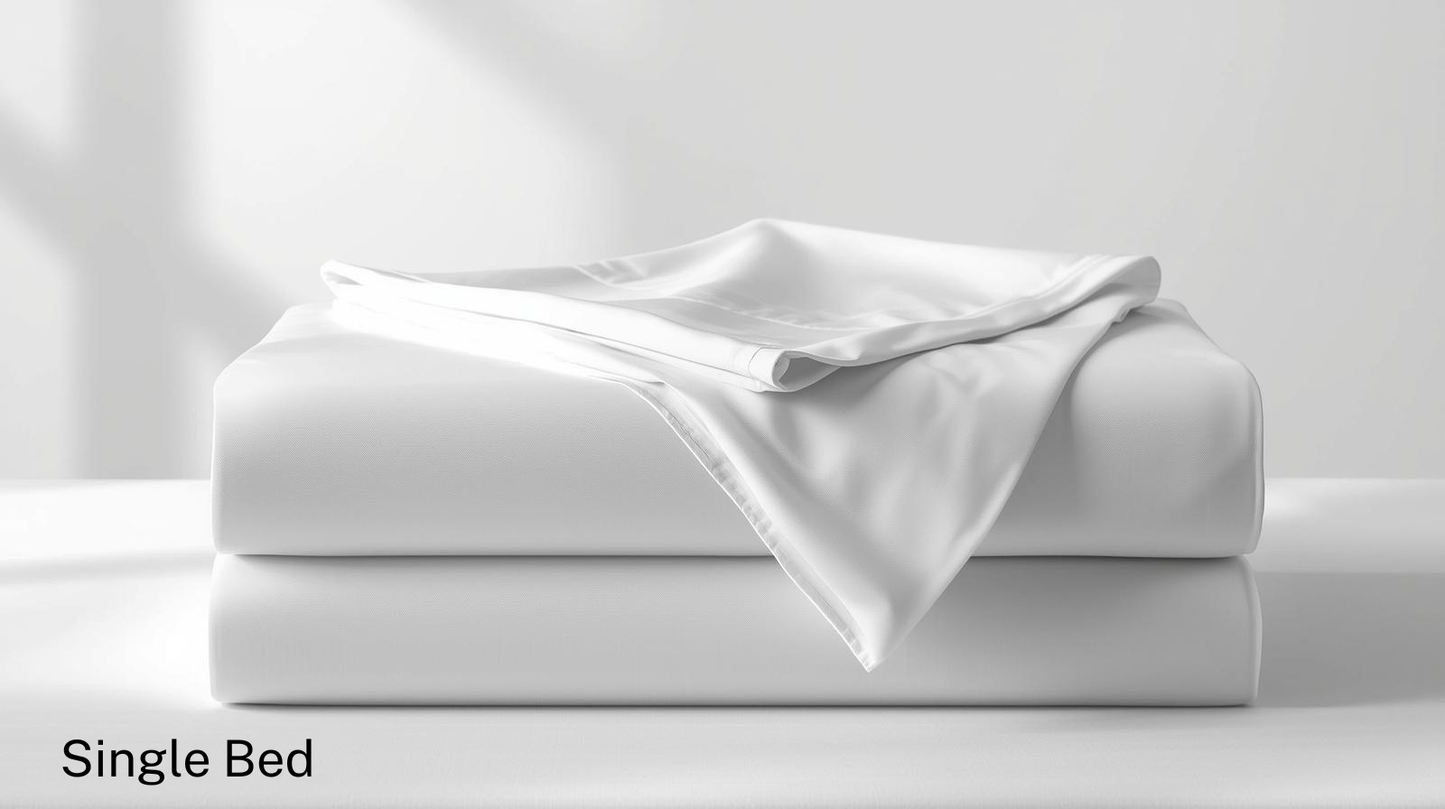 Luxury Satin Flat Sheet – 400 TC Egyptian Cotton