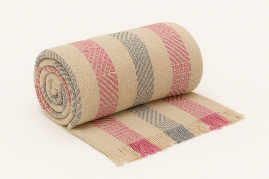 Soft Stripe Throw