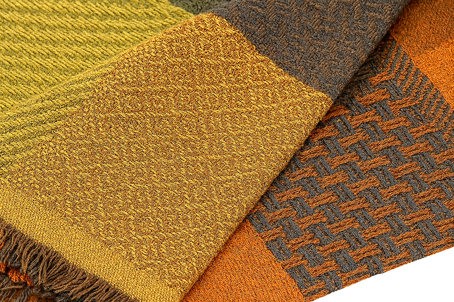 Patchwork Bed/Sofa Throw - Multicolor - King/Twin Bed Size