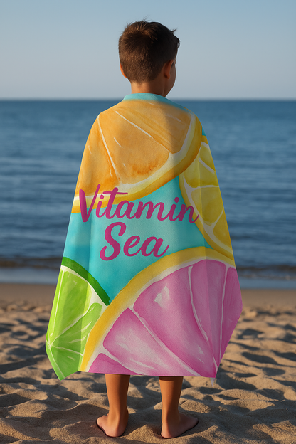 Printed Beach Towel - Microfiber