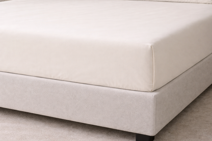 Agha Home Essential Comfort Microfiber Solid Fitted Sheet Set (3pcs)