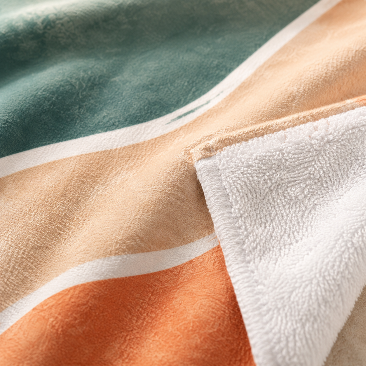 Agha Home Coastal Escape Cotton Beach Towel – 100x190 cm