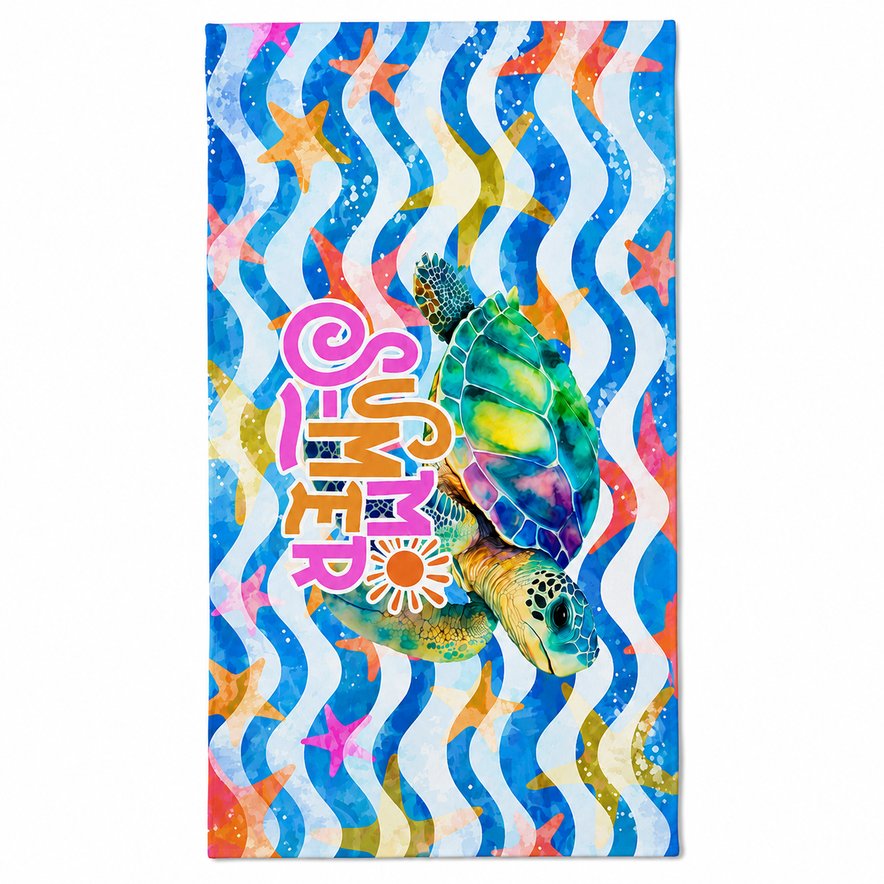 Agha Home Tropical Prints Cotton Beach Towel – 100x190 cm