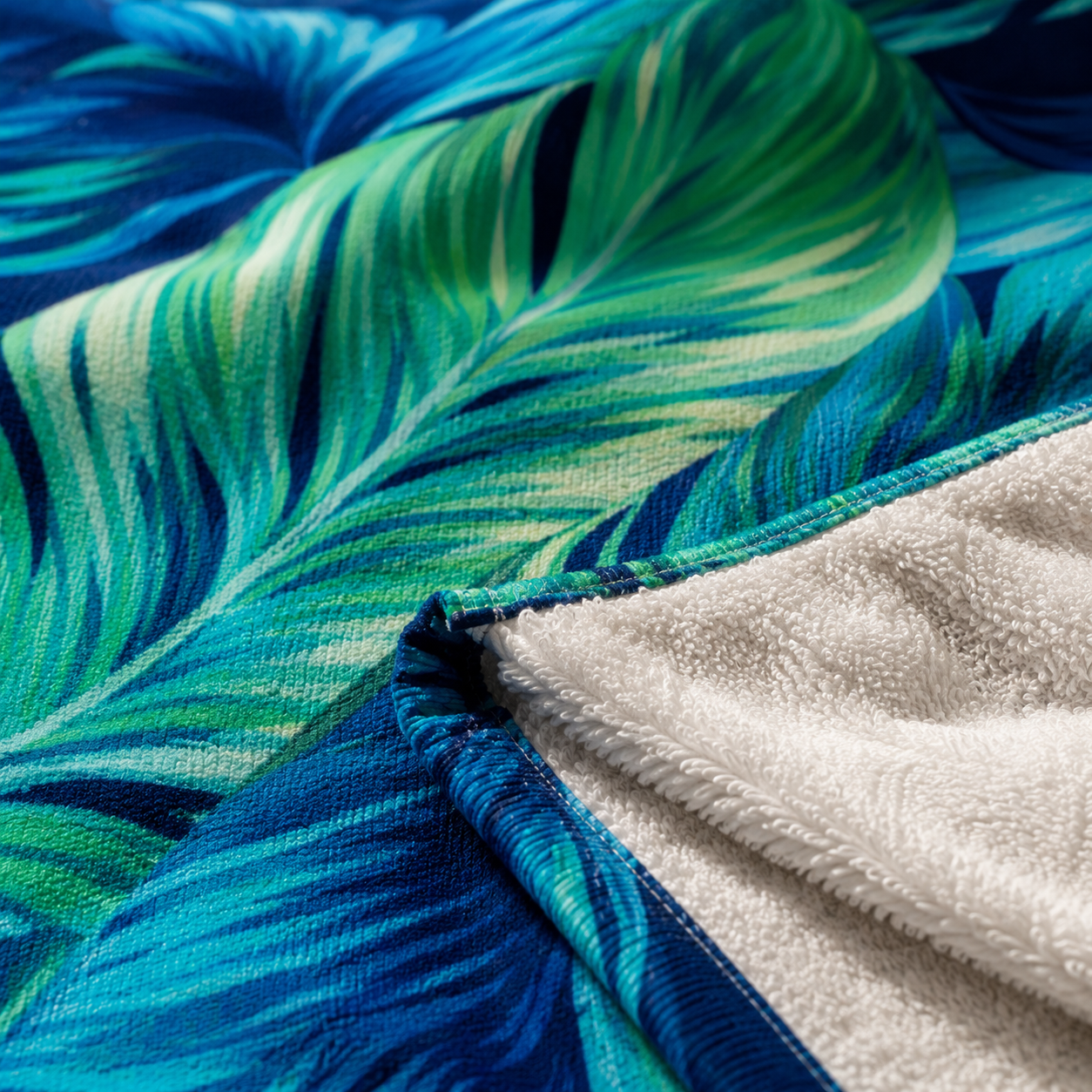 Agha Home Tropical Prints Cotton Beach Towel – 100x190 cm