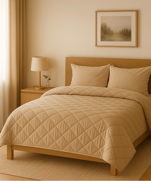 Quilted Bedding Coverlet (180 x 240 cm)