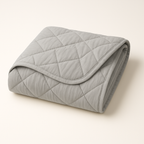 Quilted Coverlet, Diamond Pattern, Lightweight Bed Cover.