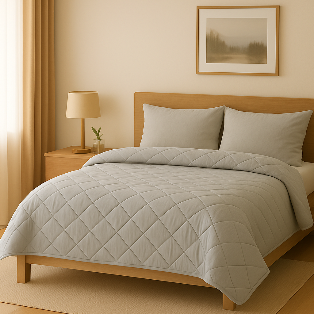 Quilted Microfiber Bedspread