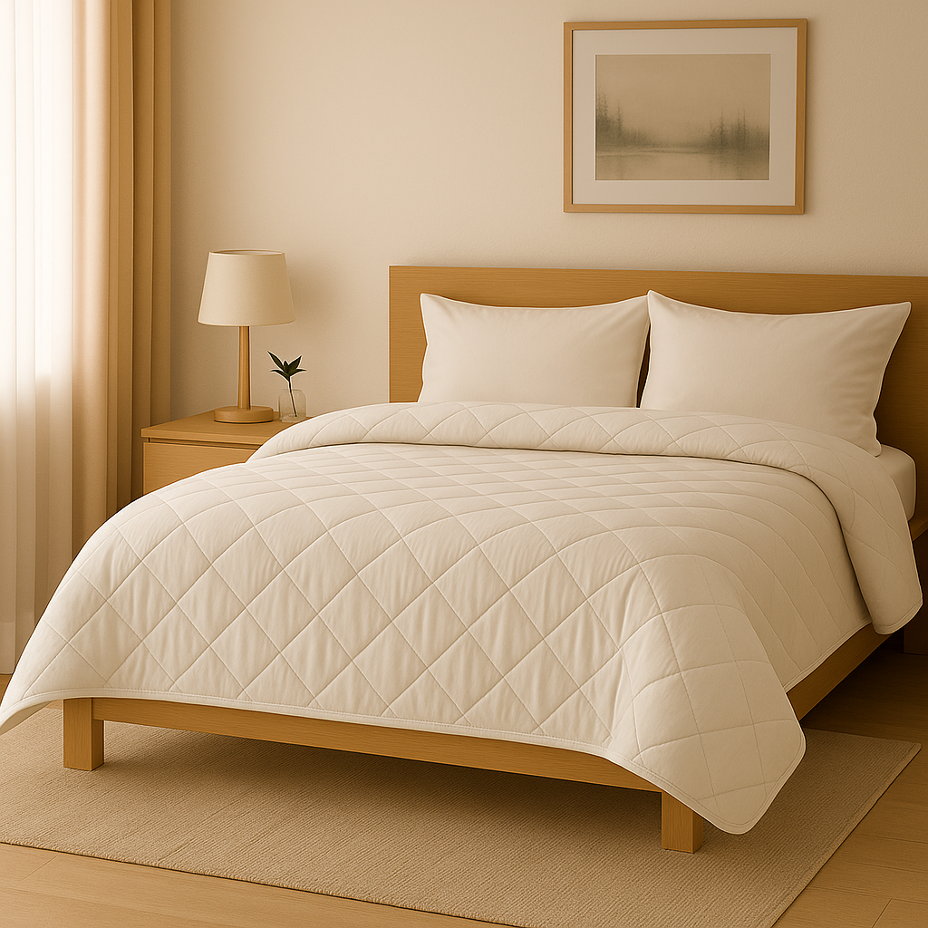 Quilted Bedding Coverlet