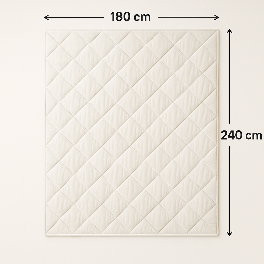 Quilted Bedding Coverlet