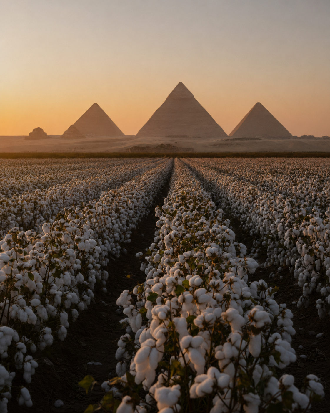 Smooth white Egyptian cotton bedding in soft natural light