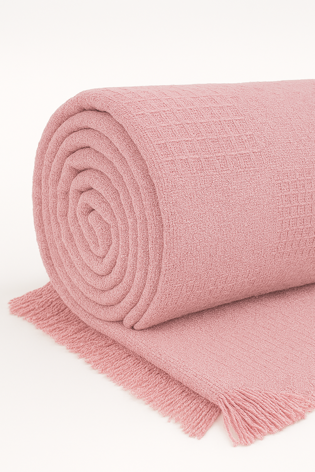 Jacquard Cotton Bed Throw, 220 x 240 cm King, Queen Bed