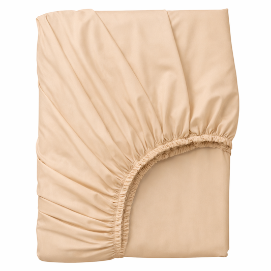 Agha Home Essential Comfort Microfiber Solid Fitted Sheets