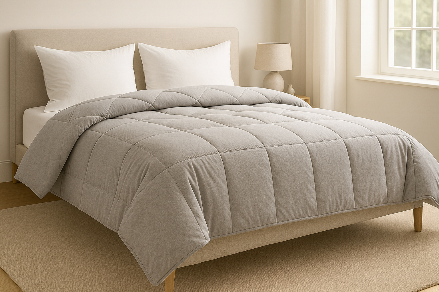 Cozy Minimalist Microfiber Duvet