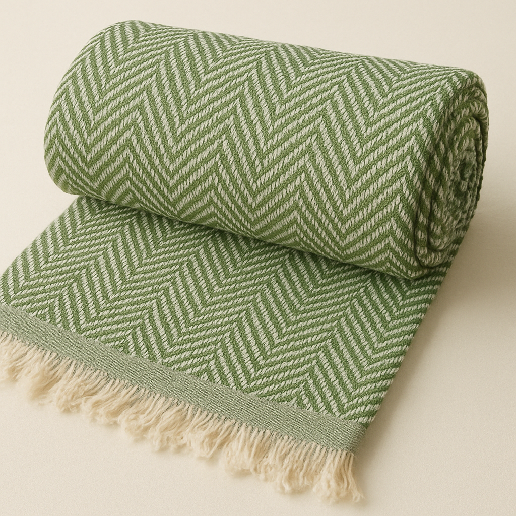 Zigzag Bed/Sofa Throw -240 x260