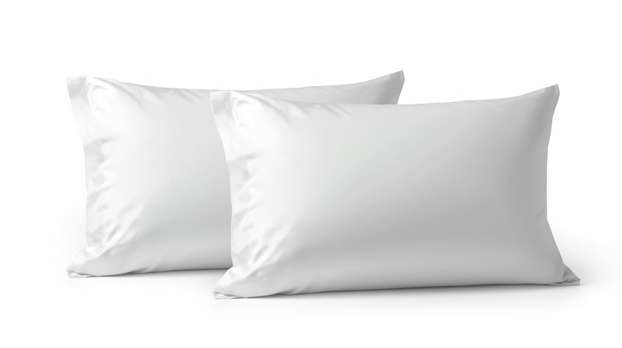 Luxury Satin Pillowcases – 400 TC Egyptian Cotton – White
