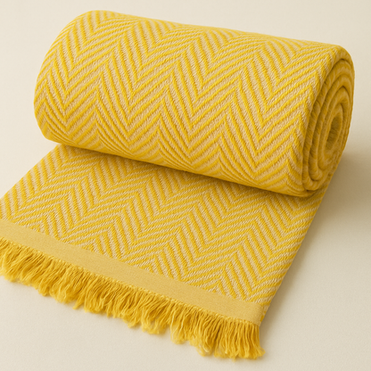Zigzag Bed/Sofa Throw -240 x260