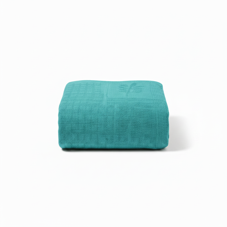 Agha Home Flora Cotton Jacquard Sofa Throw - 180x200 cm