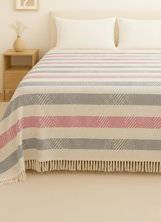 Soft Stripe Throw
